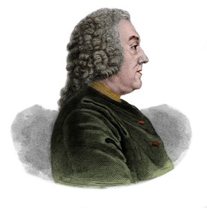 Portræt af Anne Claude de Caylus marquis dEsternay, baron de Bransac (1692-1765) fransk antikvar, proto-arkæolog og mand af bogstaver.